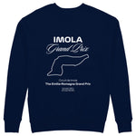 Imola Grand Prix Sweatshirt - Lacivert - arka görünüm