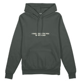 In My Head Oversize Hoodie - Antrasit - ön görünüm