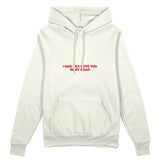 In My Head Oversize Hoodie - Beyaz - ön görünüm
