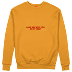 In My Head Sweatshirt - Turuncu - ön görünüm