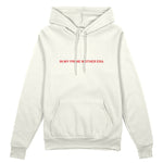 In My Prime Mother Era Oversize Hoodie - Beyaz - ön görünüm