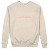 In My Prime Mother Era Sweatshirt - Bej - ön görünüm