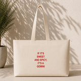 It's a Gemini Weekend Tote Bag – ön görünüm