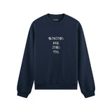 Jobs Too Oversize Sweatshirt - Lacivert - ön görünüm