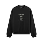 Jobs Too Oversize Sweatshirt - Siyah - ön görünüm