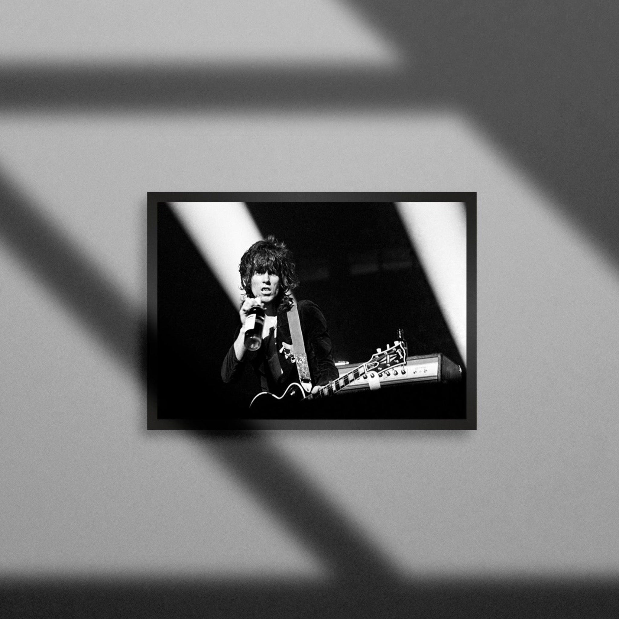 Keith Richards Anvers 1973 Poster