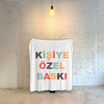 Kişiye Özel Polar Battaniye