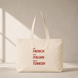 Kiss Flirt Marry Club Tote Bag