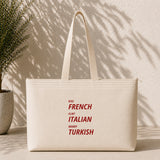 Kiss Flirt Marry Weekend Tote Bag