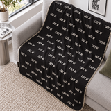 Lazy AF Polar TV Battaniyesi — Çapraz görünüm