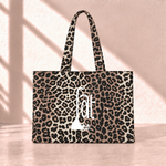 Cat Leopard Tote Bag önden görünüm