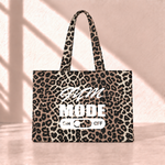 Gym Mode Leopard Tote Bag önden görünüm