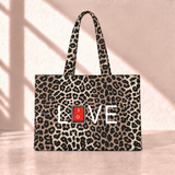 Love Switch Leopard Tote Bag önden görünüm