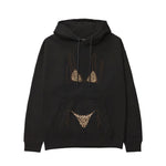 Leopard Bikini Hoodie - Siyah - ön görünüm