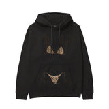 Leopard Bikini Hoodie - Siyah - ön görünüm
