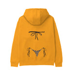 Leopard Bikini Hoodie - Turuncu - arka görünüm