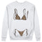 Leopard Bikini Sweatshirt - Beyaz - ön görünüm
