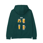 Lets Get Beers Tonight Hoodie - Antrasit - arka görünüm