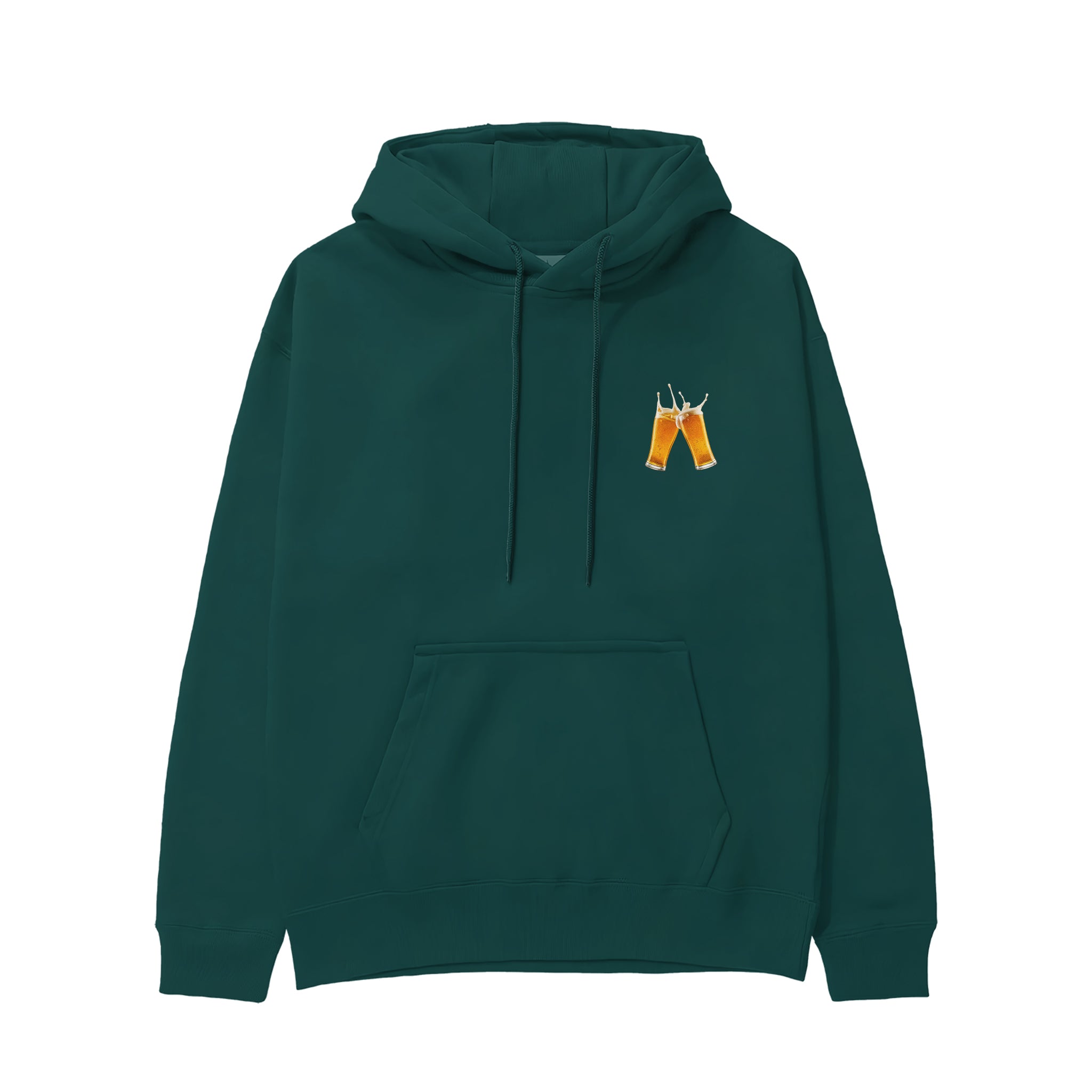 Lets Get Beers Tonight Hoodie - Antrasit - ön görünüm