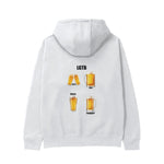 Lets Get Beers Tonight Hoodie - Beyaz - arka görünüm