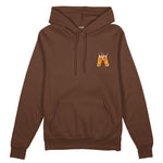 Lets Get Beers Tonight Oversize Hoodie - Kahverengi - ön görünüm