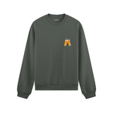 Lets Get Beers Tonight Oversize Sweatshirt - Antrasit - ön görünüm