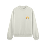 Lets Get Beers Tonight Oversize Sweatshirt - Beyaz - ön görünüm