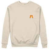 Lets Get Beers Tonight Sweatshirt - Bej - ön görünüm