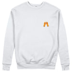 Lets Get Beers Tonight Sweatshirt - Beyaz - ön görünüm