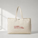 Life Is Like 69 Daily Tote Bag – ön görünüm