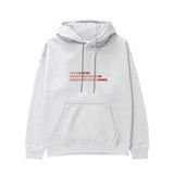 Life Is Like 69 Hoodie - Beyaz - ön görünüm