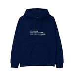 Life Is Like 69 Hoodie - Lacivert - ön görünüm