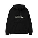 Life Is Like 69 Hoodie - Siyah - ön görünüm