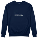 Life Is Like 69 Sweatshirt - Lacivert - ön görünüm