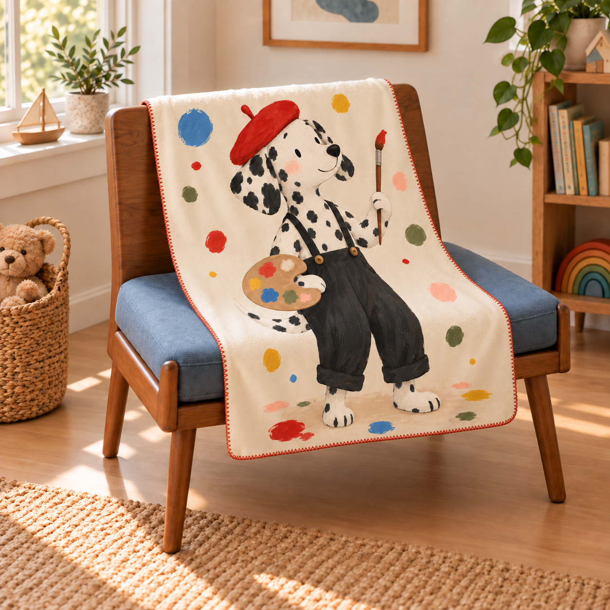 Little Artist Polar Bebek Battaniyesi — Çapraz görünüm