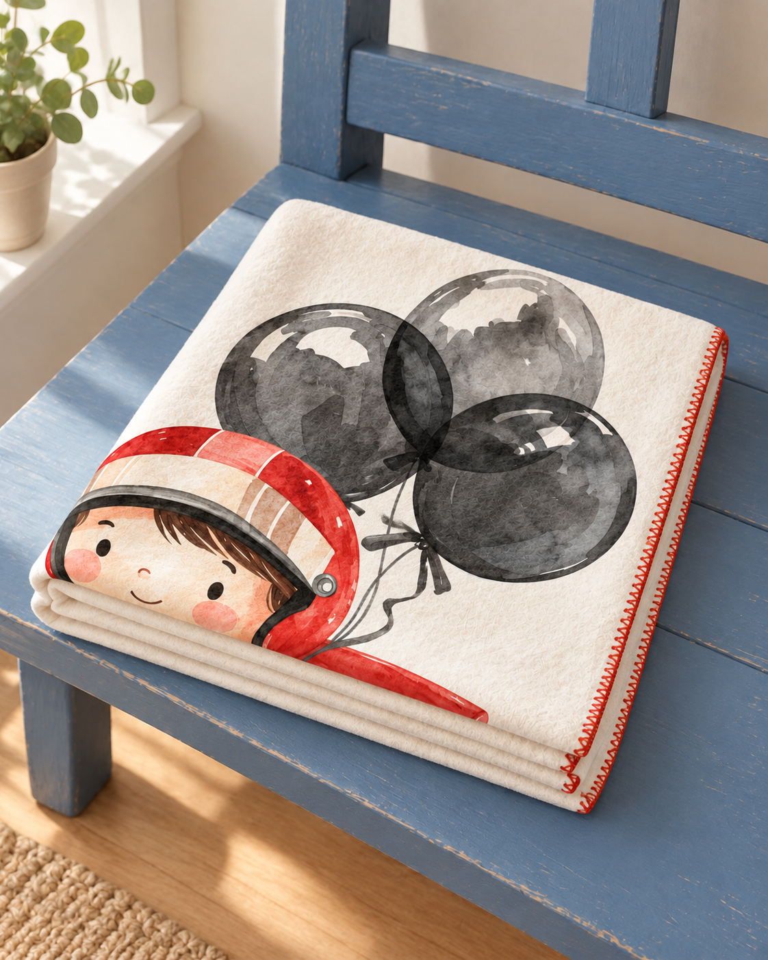 Little Racer Polar Bebek Battaniyesi — Katlı görünüm