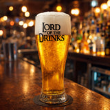 The Lord of the Drinks / Baskılı Paşabahçe Bira Bardağı