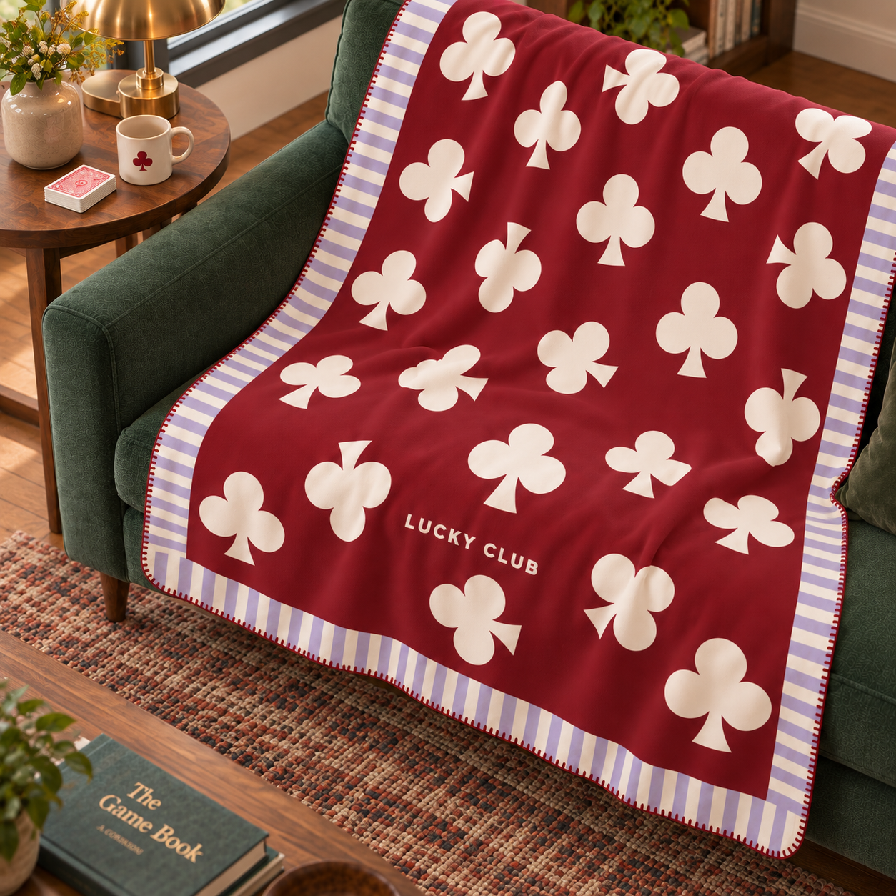 Lucky Clover Polar TV Battaniyesi — Çapraz görünüm