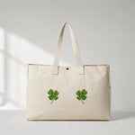 Lucky Twins Daily Tote Bag – ön görünüm