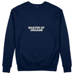 Master Of Orgasm Sweatshirt - Lacivert - ön görünüm