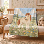 Meadow Pony Polar Bebek Battaniyesi — Ana görünüm