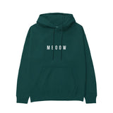 Meoow Hoodie - Koyu Yeşil - ön görünüm