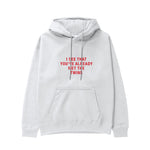 Met The Twins Hoodie - Beyaz - ön görünüm