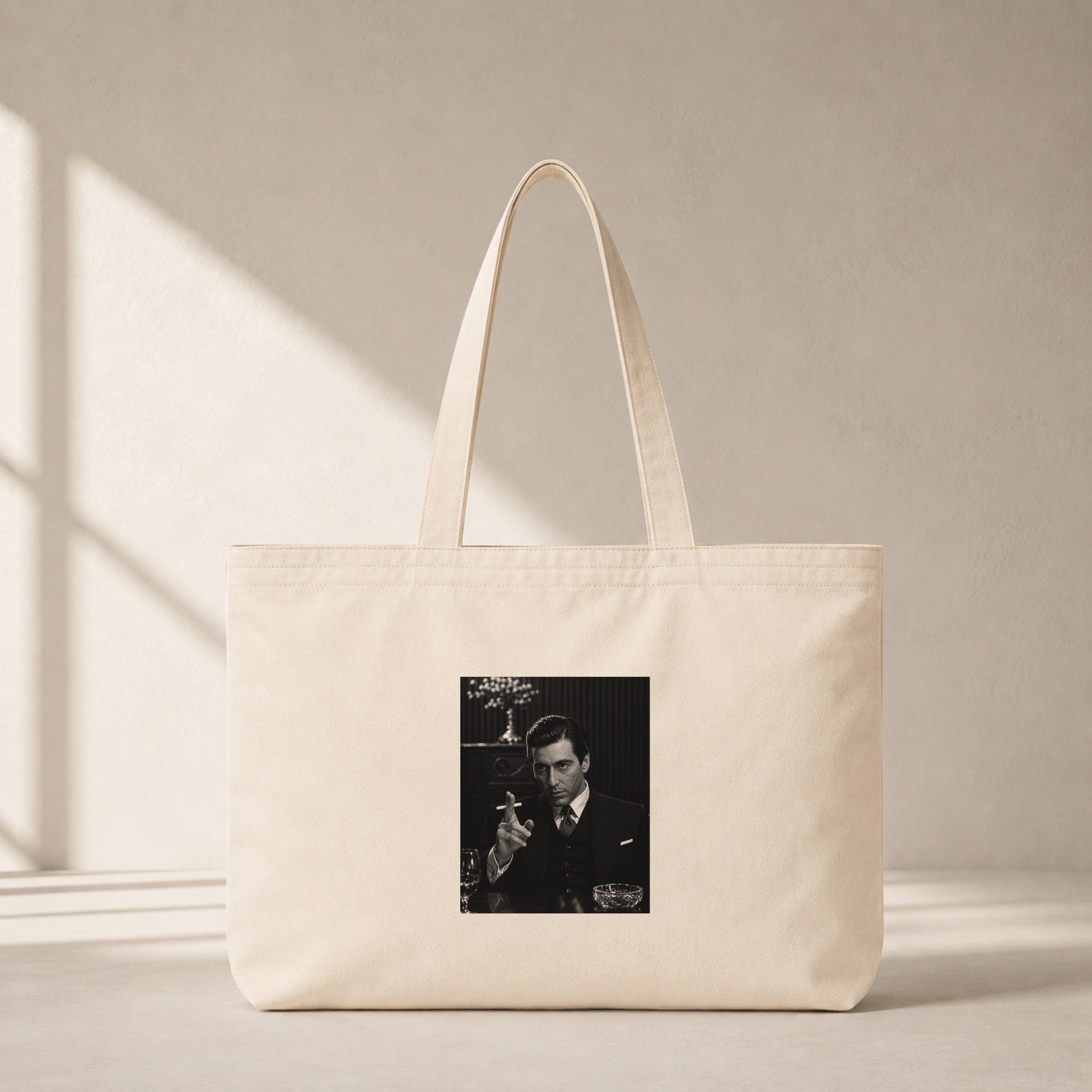 Michael Corleone Club Tote Bag – ön görünüm