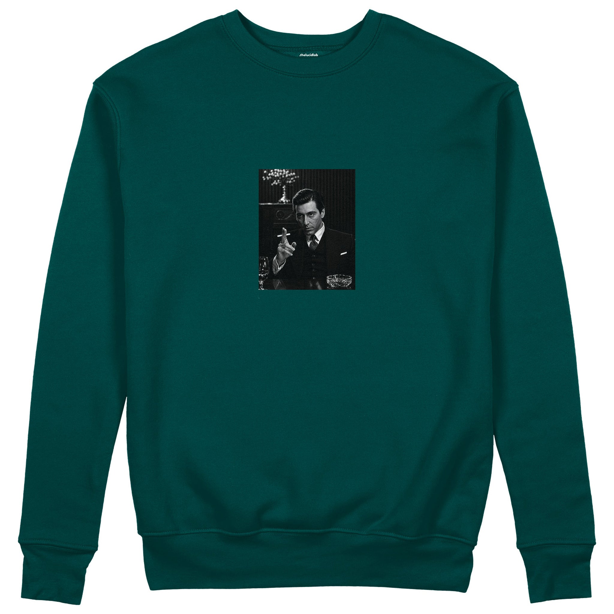 Michael Corleone Sweatshirt - Antrasit - ön görünüm