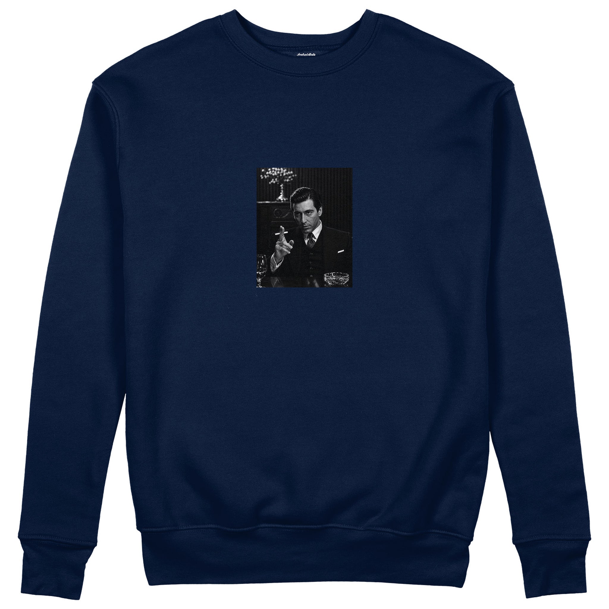 Michael Corleone Sweatshirt - Lacivert - ön görünüm