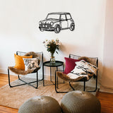 JUST MINI - Mini Cooper Araba Metal Duvar Dekoru