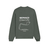 Monaco Grand Prix Oversize Sweatshirt - Antrasit - arka görünüm