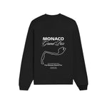 Monaco Grand Prix Oversize Sweatshirt - Siyah - arka görünüm