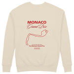 Monaco Grand Prix Sweatshirt - Bej - arka görünüm